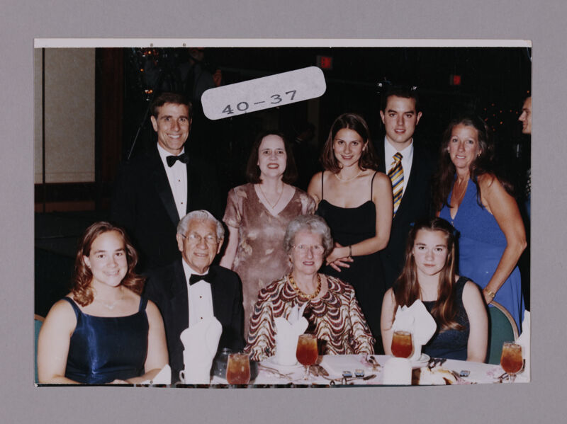 Grace Cartus and Family at Convention Photograph, July 7-10, 2000 (Image)