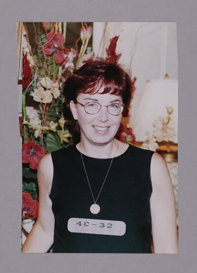 Nancy Campbell at Convention Photograph 1, July 7-10, 2000 (image)