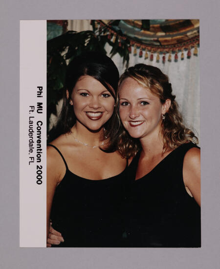 Two Unidentified Phi Mus at Convention Photograph 7, July 7-10, 2000 (image)