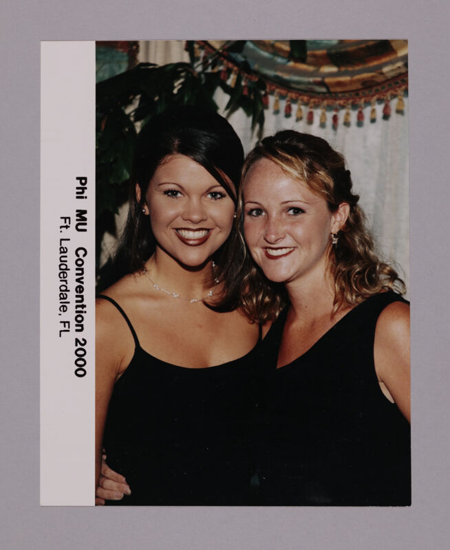 Two Unidentified Phi Mus at Convention Photograph 7, July 7-10, 2000 (Image)