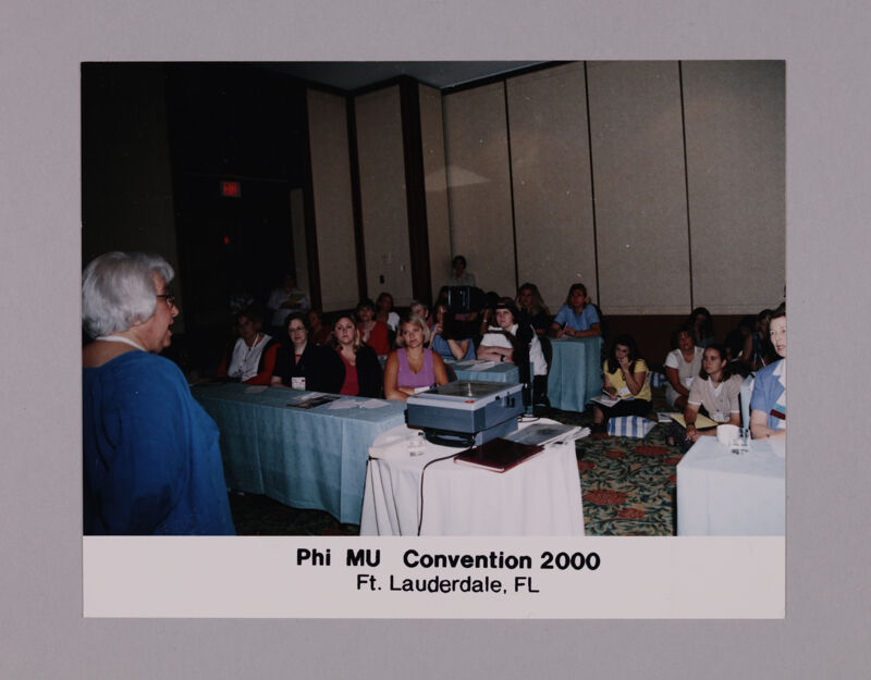 Donna Reed Leading Convention Workshop Photograph, July 7-10, 2000 (Image)