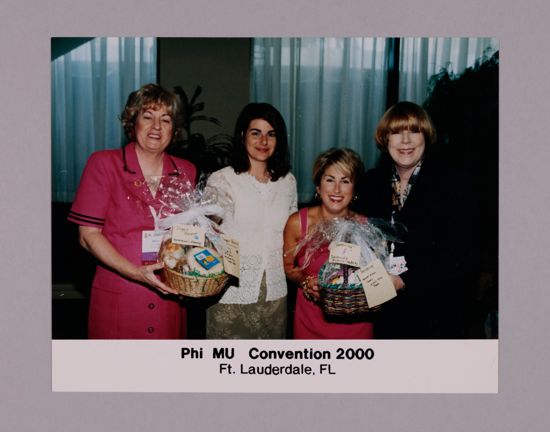 Four Phi Mus in Convention Marketplace Photograph, July 7-10, 2000 (image)