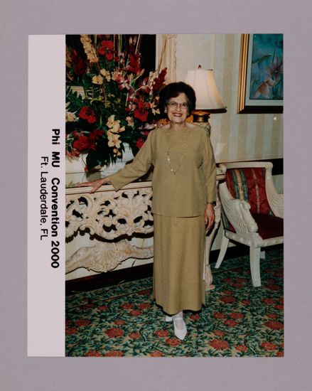 Joan Wallem at Convention Photograph, July 7-10, 2000 (image)