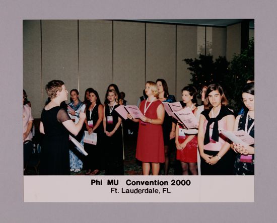 Convention Choir Photograph 3, July 7-10, 2000 (image)