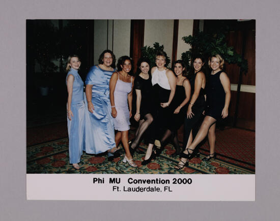 Chapter Consultants Showing Their Legs at Convention Photograph, July 7-10, 2000 (image)