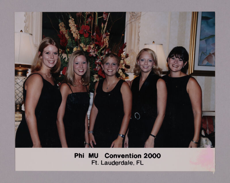 Group of Five at Convention Photograph, July 7-10, 2000 (Image)