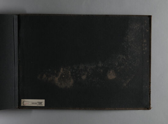 Black Photographs Scrapbook, Inside Back Cover (Image)