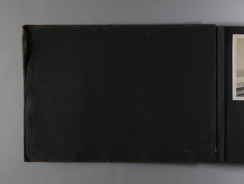Black Photographs Scrapbook, Inside Front Cover (Image)