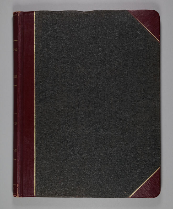 Phi Mu Convention Register, 1923-1927 (Image)