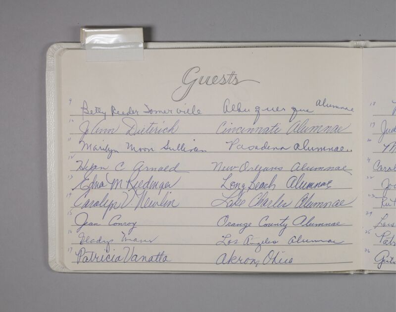 June 30-July 5 Guests: 1966 National Convention Register Image