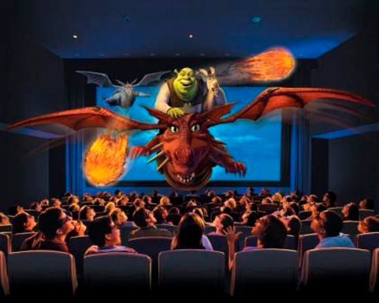 Shrek 4D at Universal Studios Photograph, c. 2008 (image)