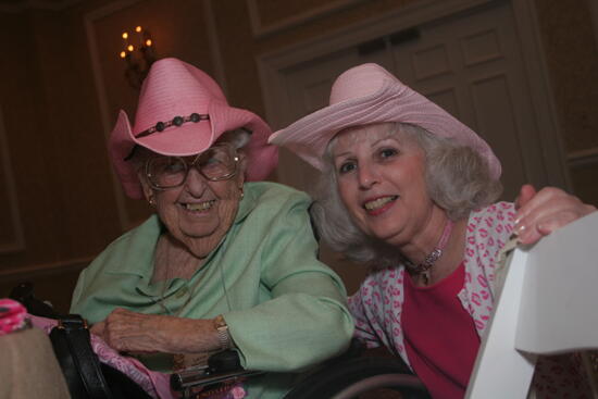 Leona Hughes and Unidentified at Convention 1852 Dinner Photograph, July 14, 2006 (image)