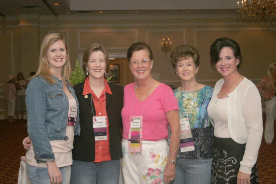 Group of Five at Convention 1852 Dinner Photograph 5, July 14, 2006 (image)