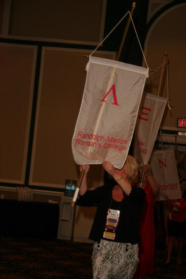 Lambda Chapter Flag in Convention Parade Photograph, July 2006 (image)