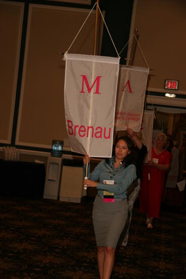 Mu Chapter Flag in Convention Parade Photograph, July 2006 (image)