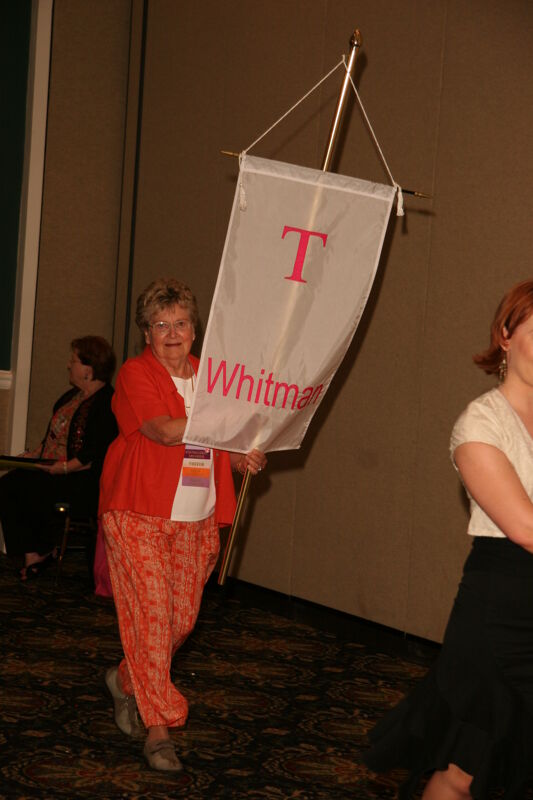 Tau Chapter Flag in Convention Parade Photograph 1, July 2006 (Image)