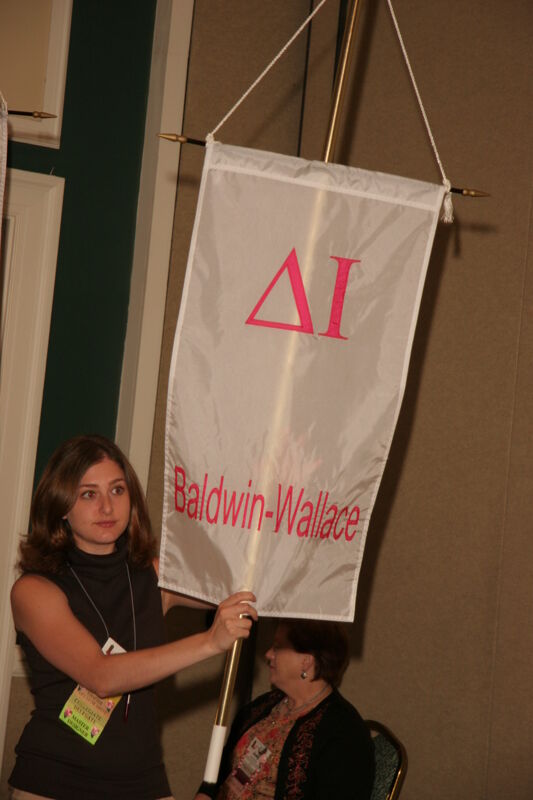 July 2006 Delta Iota Chapter Flag in Convention Parade Photograph 1 Image