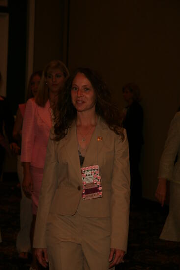 Lisa Williams in Convention Parade of Flags Photograph, July 2006 (image)