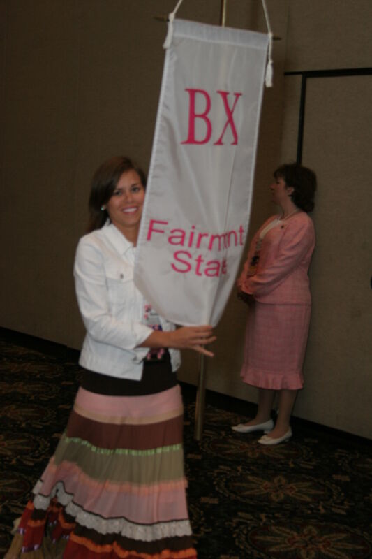 Beta Chi Chapter Flag in Convention Parade Photograph 2, July 2006 (Image)