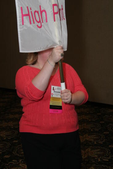 Gamma Zeta Chapter Flag in Convention Parade Photograph 2, July 2006 (image)