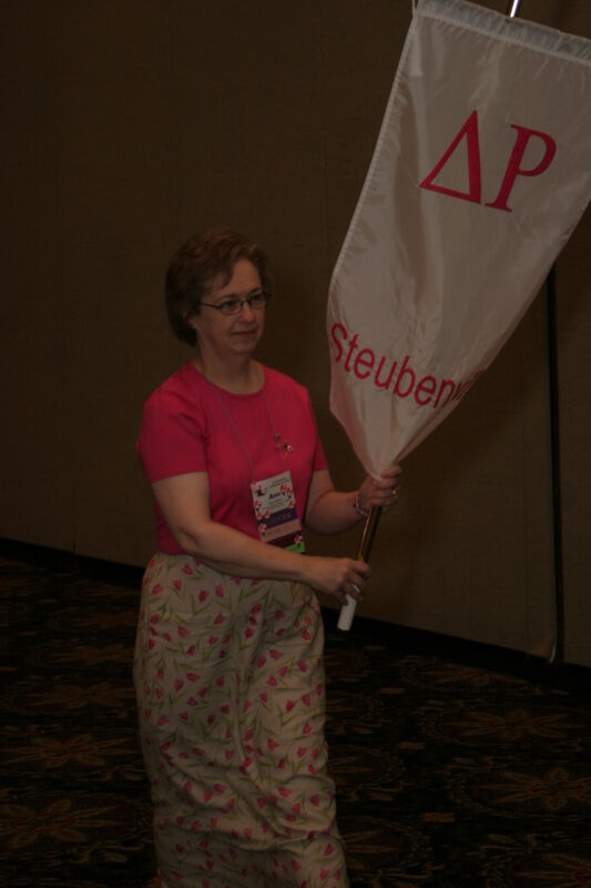 July 2006 Delta Rho Chapter Flag in Convention Parade Photograph 2 Image