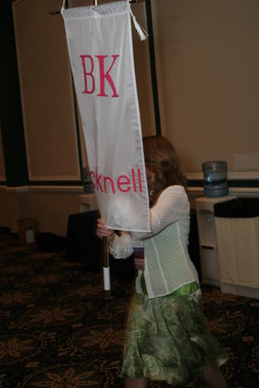 Beta Kappa Chapter Flag in Convention Parade Photograph 2, July 2006 (image)