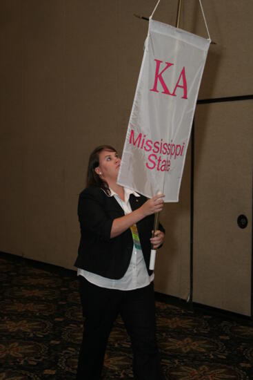 Kappa Alpha Chapter Flag in Convention Parade Photograph 2, July 2006 (image)