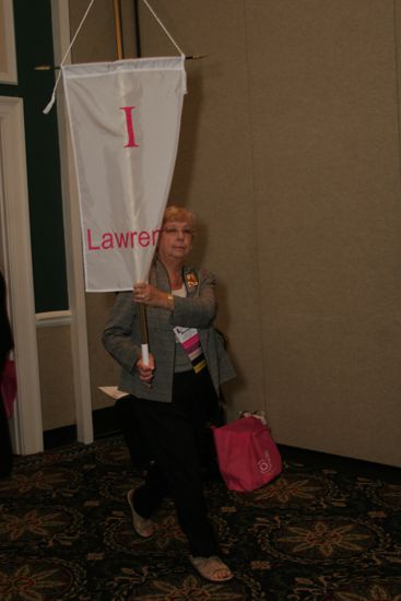 Iota Chapter Flag in Convention Parade Photograph 2, July 2006 (image)