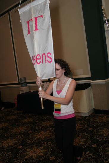 Gamma Gamma Chapter Flag in Convention Parade Photograph 2, July 2006 (image)