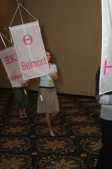 Theta Chapter Flag in Convention Parade Photograph 2, July 2006 (image)