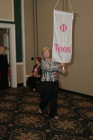 Phi Chapter Flag in Convention Parade Photograph 2, July 2006 (image)