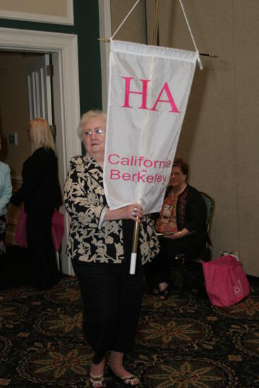 Eta Alpha Chapter Flag in Convention Parade Photograph 2, July 2006 (image)