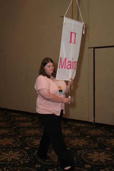 Pi Chapter Flag in Convention Parade Photograph 2, July 2006 (image)