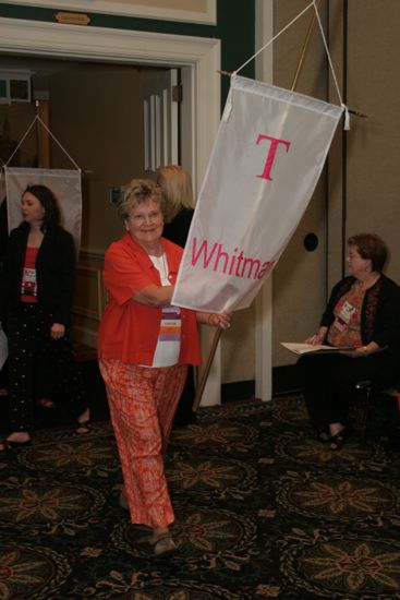 Tau Chapter Flag in Convention Parade Photograph 2, July 2006 (image)