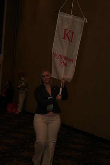 Kappa Iota Chapter Flag in Convention Parade Photograph 2, July 2006 (image)