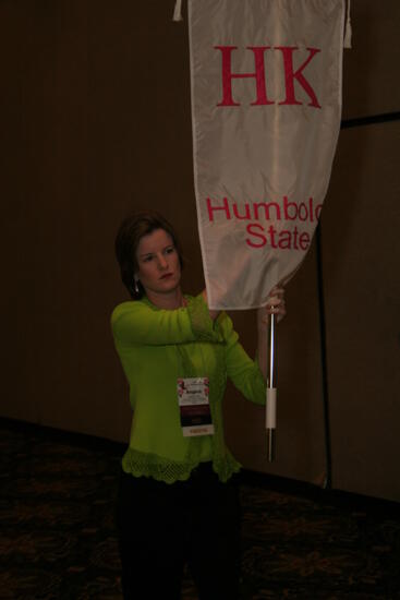 Eta Kappa Chapter Flag in Convention Parade Photograph 2, July 2006 (image)