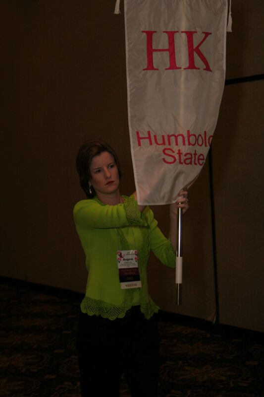 Eta Kappa Chapter Flag in Convention Parade Photograph 2, July 2006 (Image)