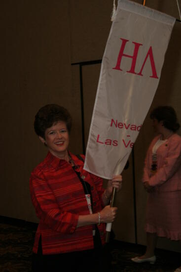 Eta Lambda Chapter Flag in Convention Parade Photograph 2, July 2006 (image)