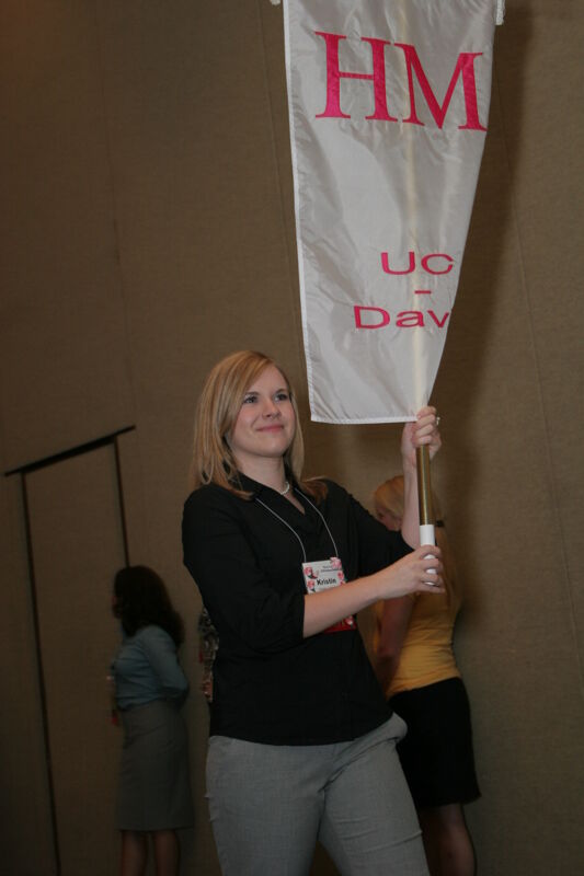 July 2006 Eta Mu Chapter Flag in Convention Parade Photograph 2 Image