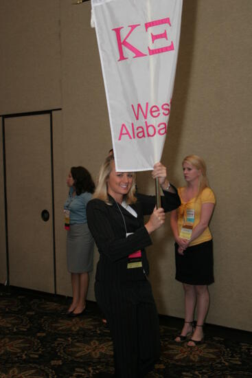 Kappa Xi Chapter Flag in Convention Parade Photograph, July 2006 (image)