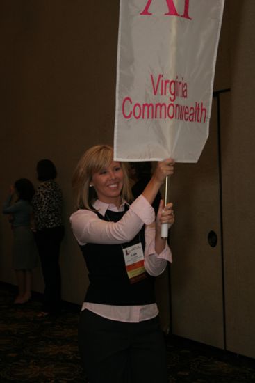 Lambda Gamma Chapter Flag in Convention Parade Photograph 2, July 2006 (image)