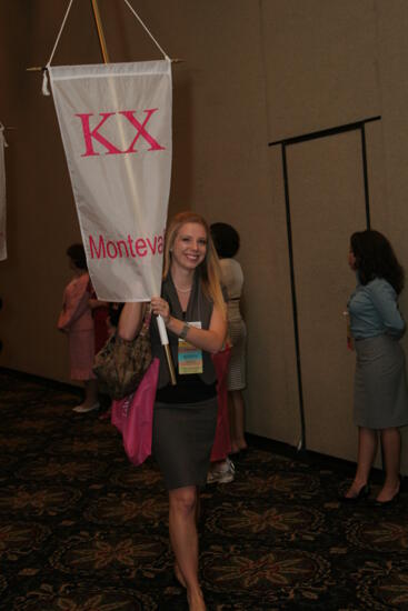 Kappa Chi Chapter Flag in Convention Parade Photograph 2, July 2006 (image)