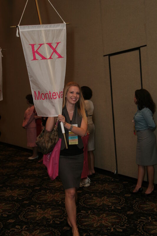 Kappa Chi Chapter Flag in Convention Parade Photograph 2, July 2006 (Image)