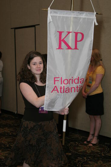 Kappa Rho Chapter Flag in Convention Parade Photograph 2, July 2006 (image)