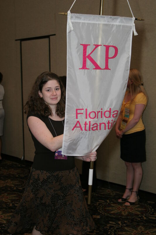 July 2006 Kappa Rho Chapter Flag in Convention Parade Photograph 2 Image