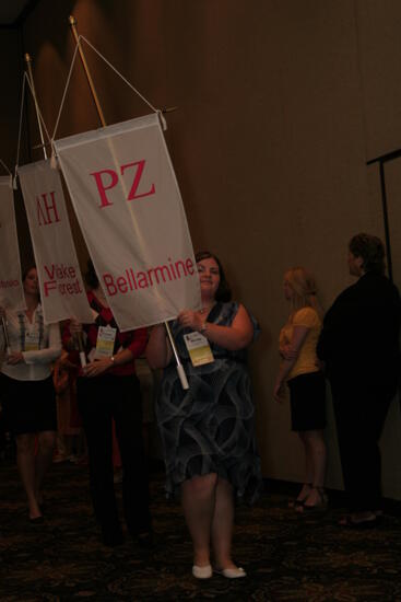 Rho Zeta Chapter Flag in Convention Parade Photograph 2, July 2006 (image)