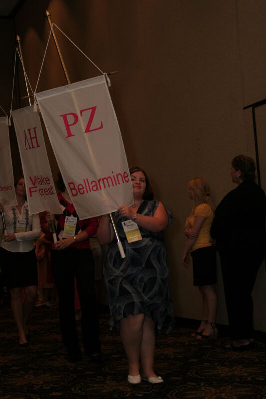 Rho Zeta Chapter Flag in Convention Parade Photograph 2, July 2006 (Image)