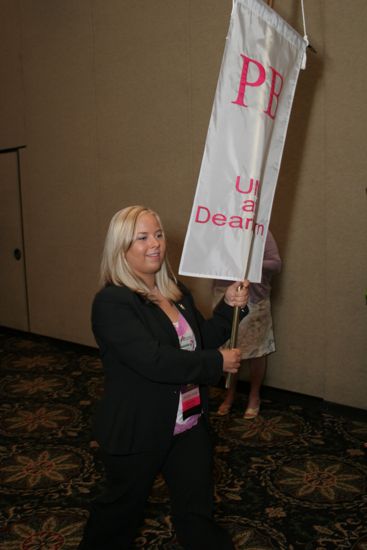 Rho Beta Chapter Flag in Convention Parade Photograph 2, July 2006 (image)