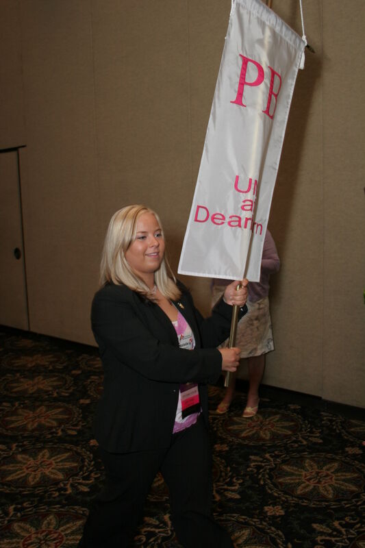 Rho Beta Chapter Flag in Convention Parade Photograph 2, July 2006 (Image)