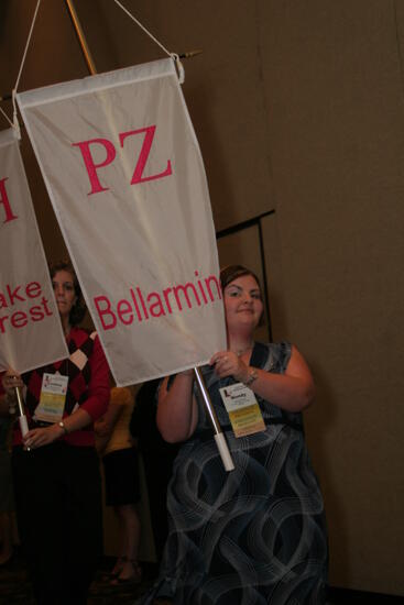 Rho Zeta Chapter Flag in Convention Parade Photograph 3, July 2006 (image)